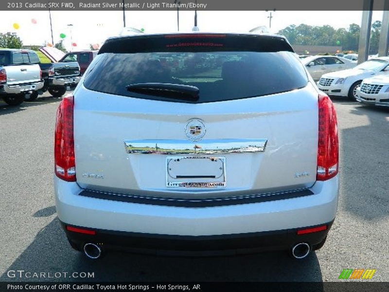 Radiant Silver Metallic / Light Titanium/Ebony 2013 Cadillac SRX FWD