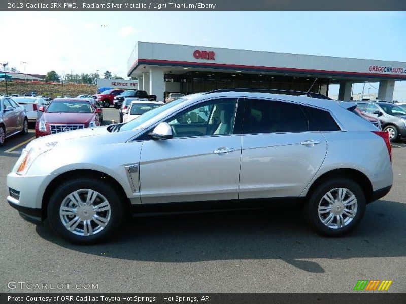 Radiant Silver Metallic / Light Titanium/Ebony 2013 Cadillac SRX FWD