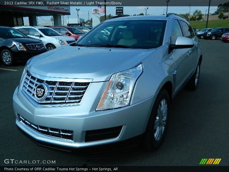 Radiant Silver Metallic / Light Titanium/Ebony 2013 Cadillac SRX FWD