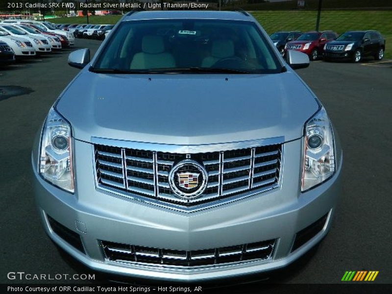 Radiant Silver Metallic / Light Titanium/Ebony 2013 Cadillac SRX FWD