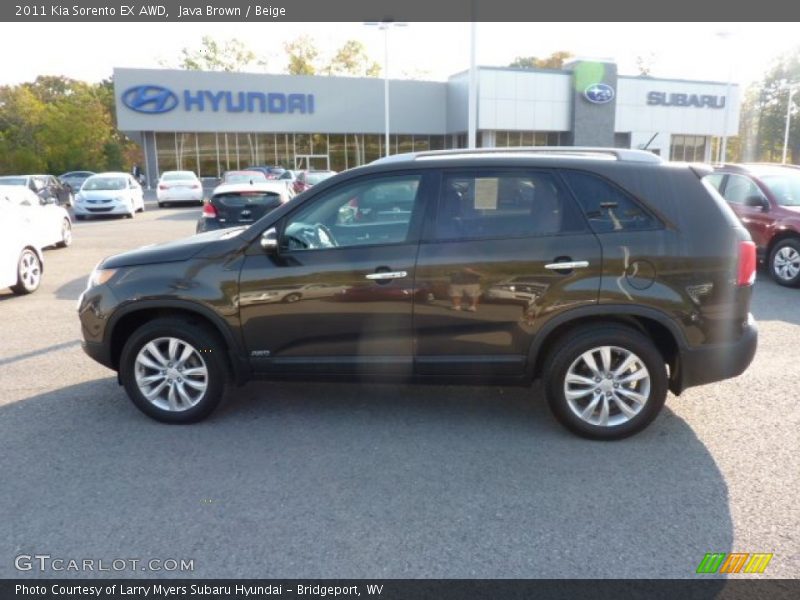 Java Brown / Beige 2011 Kia Sorento EX AWD