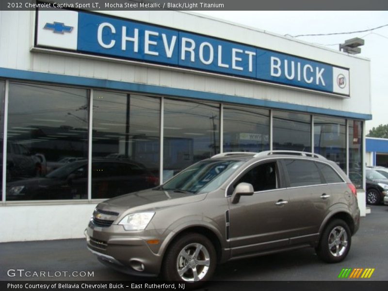 Mocha Steel Metallic / Black/Light Titanium 2012 Chevrolet Captiva Sport LT