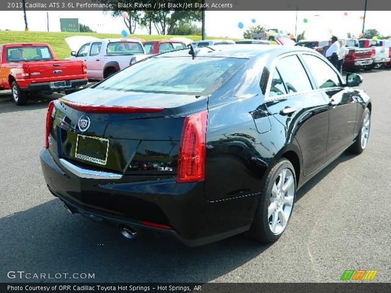 Black Raven / Jet Black/Jet Black Accents 2013 Cadillac ATS 3.6L Performance