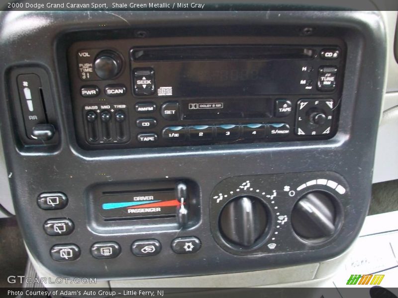Shale Green Metallic / Mist Gray 2000 Dodge Grand Caravan Sport