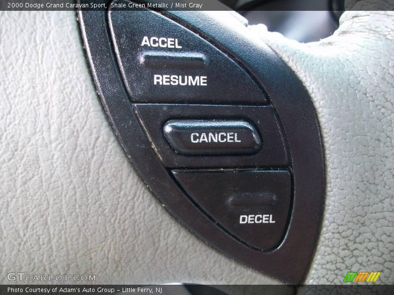 Shale Green Metallic / Mist Gray 2000 Dodge Grand Caravan Sport