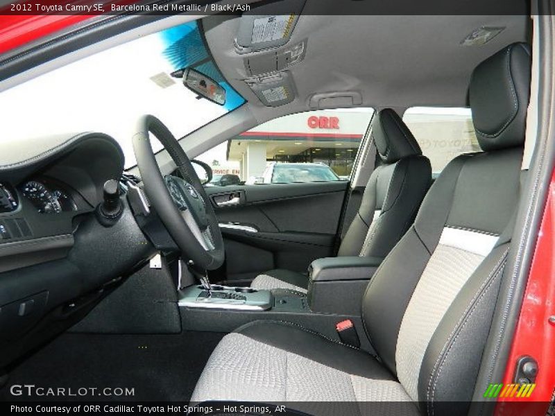 Barcelona Red Metallic / Black/Ash 2012 Toyota Camry SE