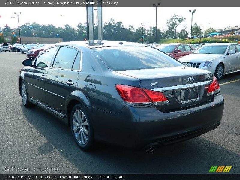 Magnetic Gray Metallic / Light Gray 2012 Toyota Avalon Limited