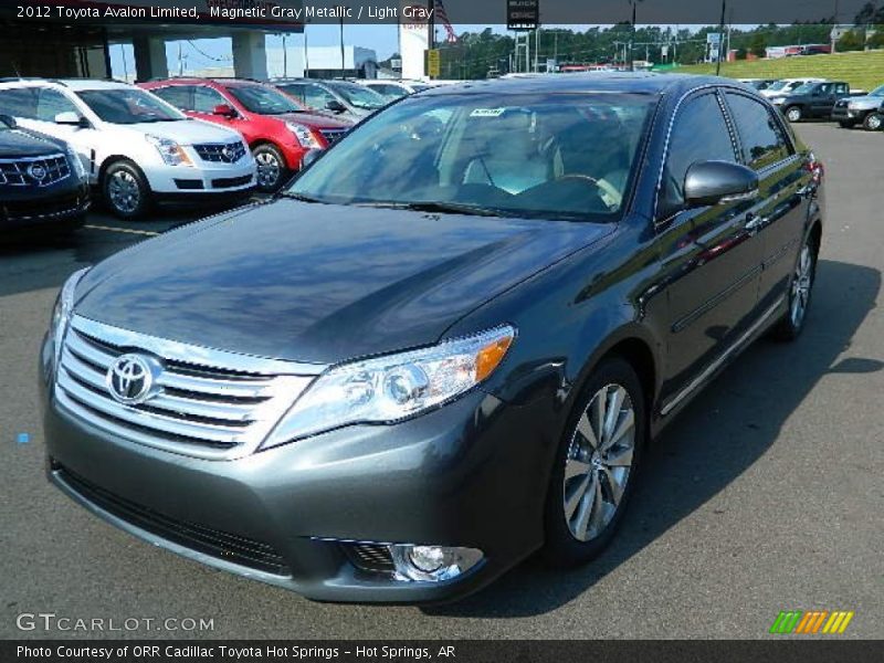 Magnetic Gray Metallic / Light Gray 2012 Toyota Avalon Limited