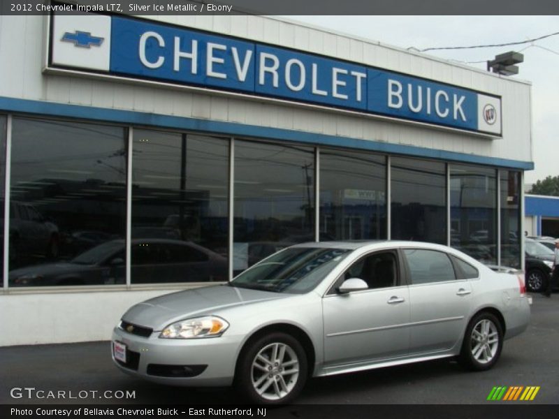 Silver Ice Metallic / Ebony 2012 Chevrolet Impala LTZ