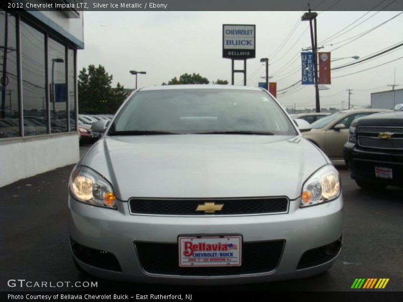 Silver Ice Metallic / Ebony 2012 Chevrolet Impala LTZ