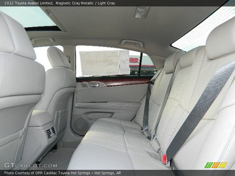 Magnetic Gray Metallic / Light Gray 2012 Toyota Avalon Limited