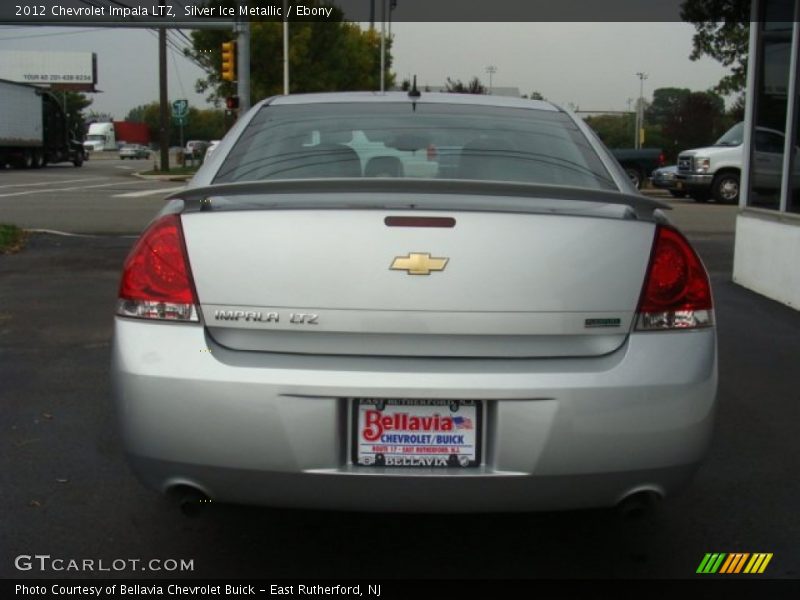 Silver Ice Metallic / Ebony 2012 Chevrolet Impala LTZ