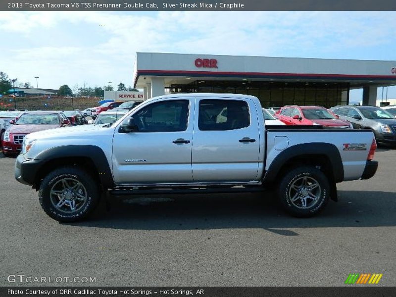 Silver Streak Mica / Graphite 2013 Toyota Tacoma V6 TSS Prerunner Double Cab