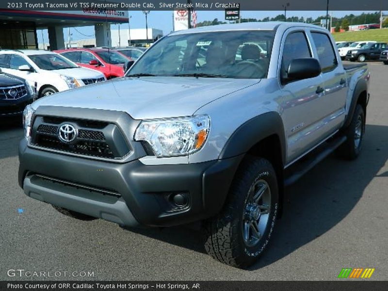 Silver Streak Mica / Graphite 2013 Toyota Tacoma V6 TSS Prerunner Double Cab
