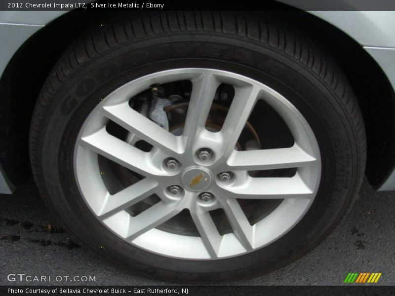 Silver Ice Metallic / Ebony 2012 Chevrolet Impala LTZ