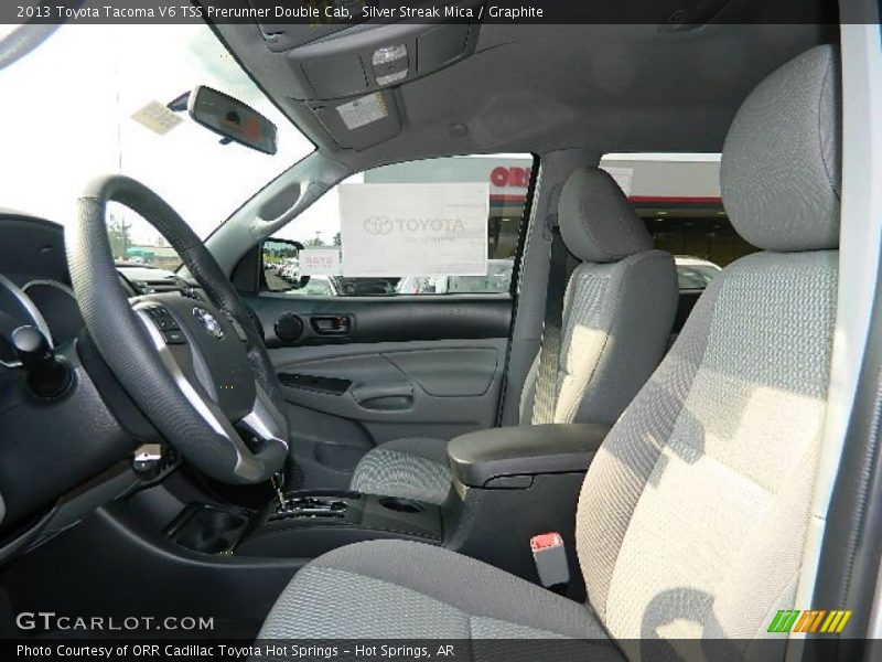 Silver Streak Mica / Graphite 2013 Toyota Tacoma V6 TSS Prerunner Double Cab