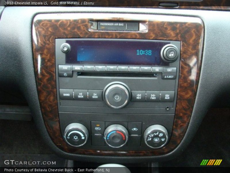 Gold Mist Metallic / Ebony 2012 Chevrolet Impala LS