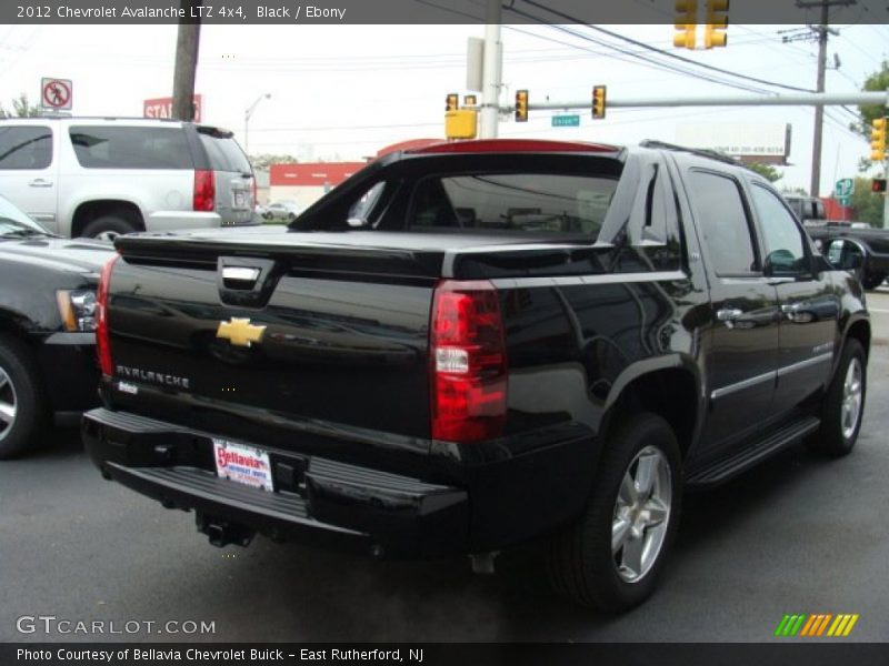 Black / Ebony 2012 Chevrolet Avalanche LTZ 4x4