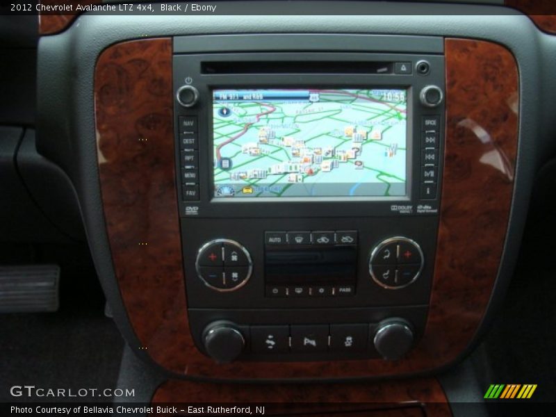 Black / Ebony 2012 Chevrolet Avalanche LTZ 4x4