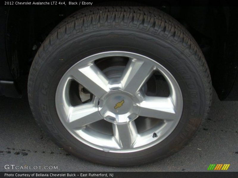 Black / Ebony 2012 Chevrolet Avalanche LTZ 4x4