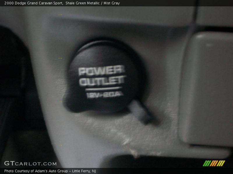 Shale Green Metallic / Mist Gray 2000 Dodge Grand Caravan Sport