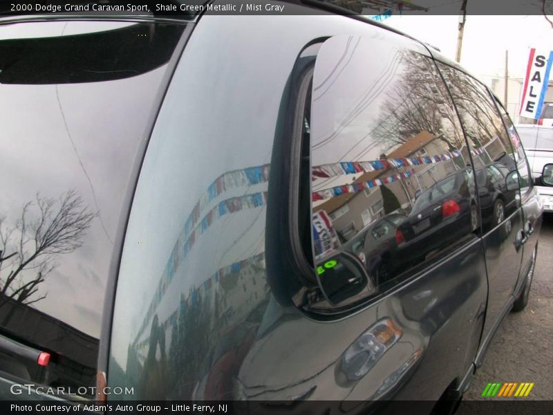 Shale Green Metallic / Mist Gray 2000 Dodge Grand Caravan Sport