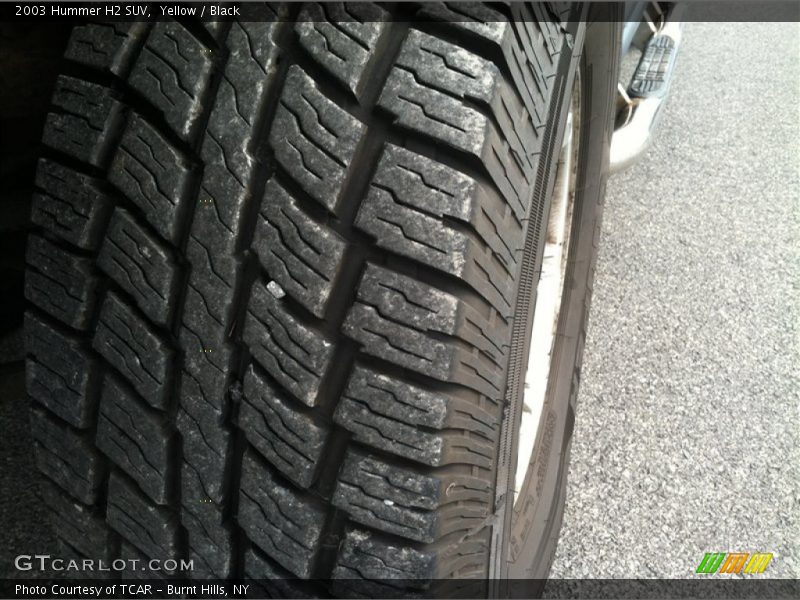 Yellow / Black 2003 Hummer H2 SUV