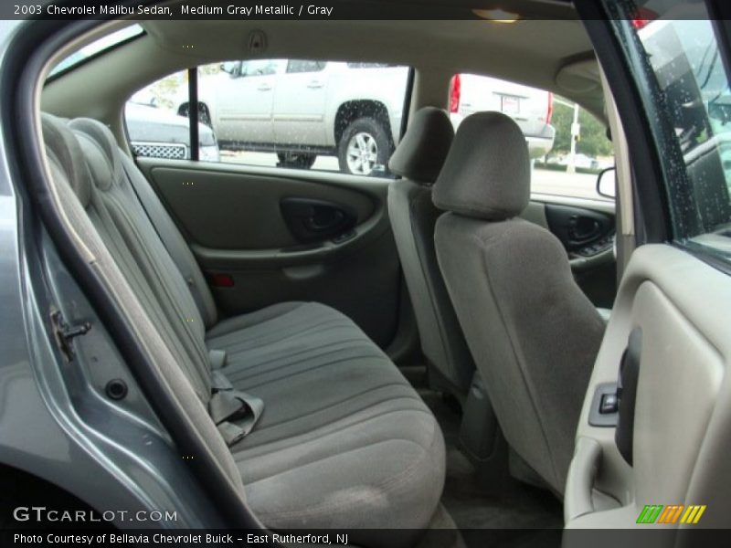 Medium Gray Metallic / Gray 2003 Chevrolet Malibu Sedan