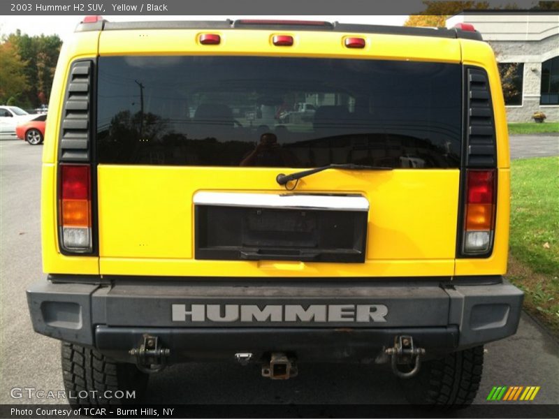 Yellow / Black 2003 Hummer H2 SUV