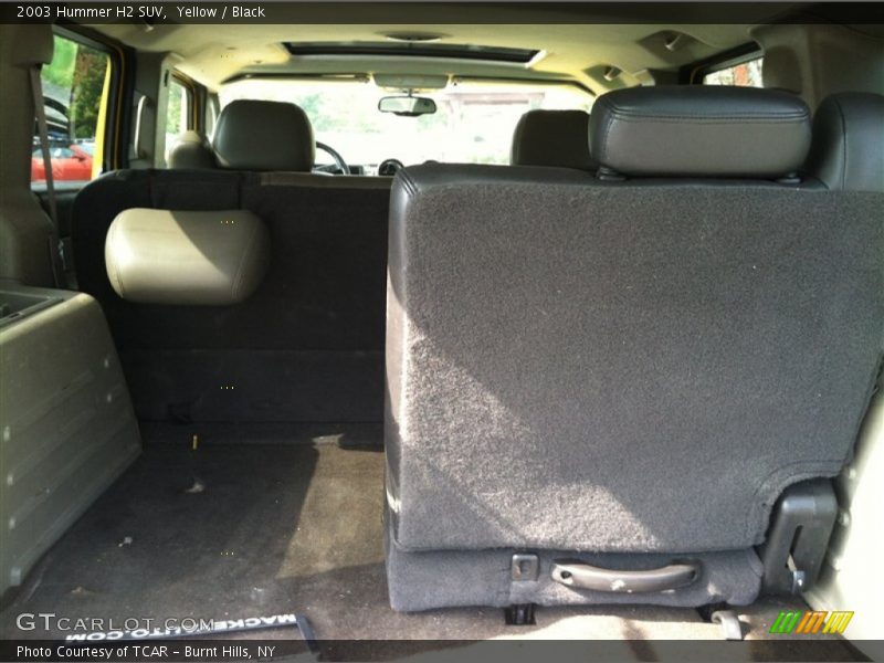 Yellow / Black 2003 Hummer H2 SUV