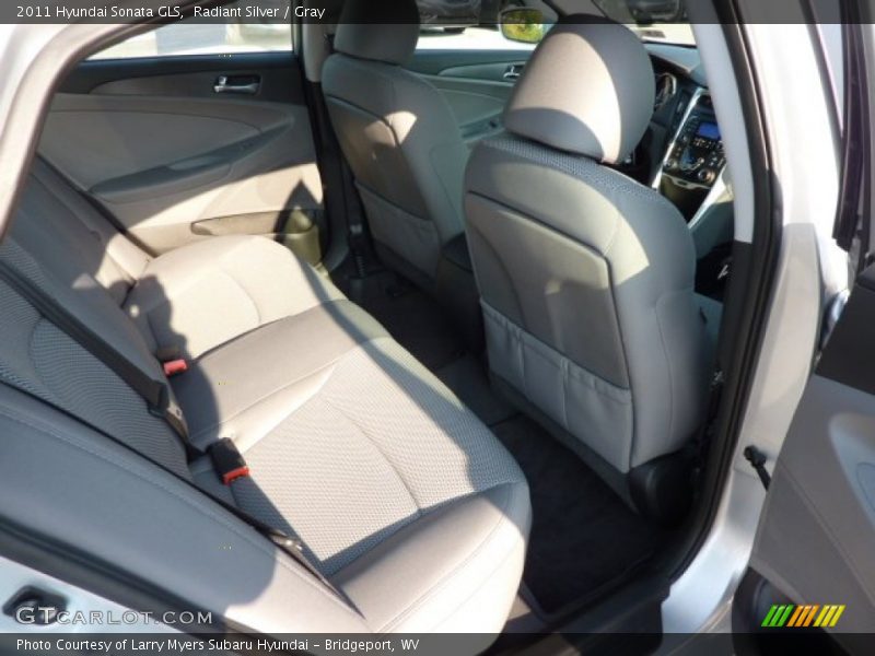 Radiant Silver / Gray 2011 Hyundai Sonata GLS