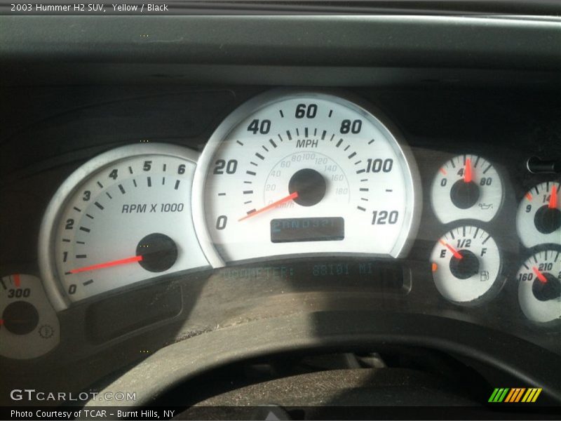  2003 H2 SUV SUV Gauges