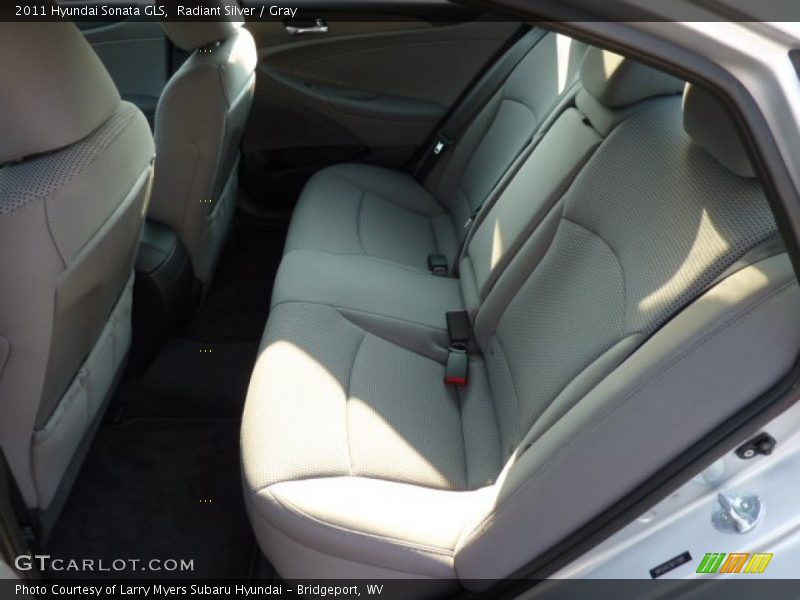 Radiant Silver / Gray 2011 Hyundai Sonata GLS