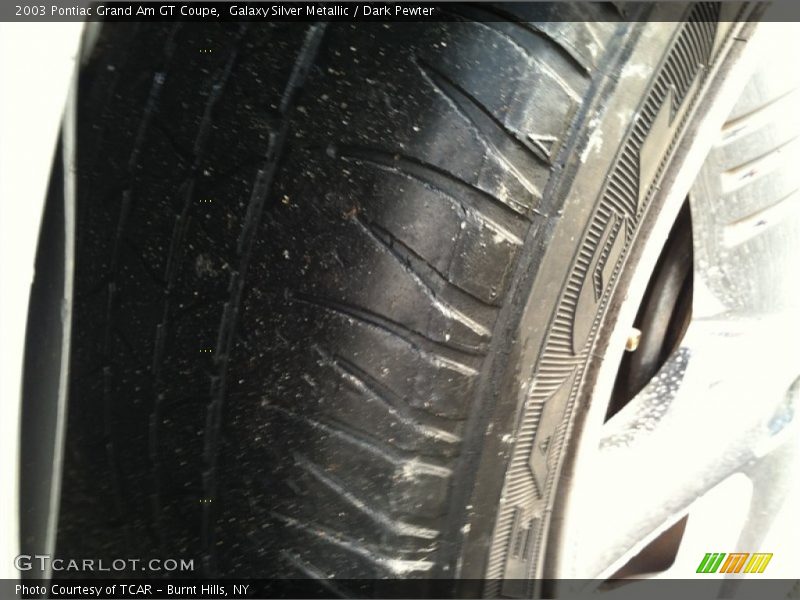 Galaxy Silver Metallic / Dark Pewter 2003 Pontiac Grand Am GT Coupe
