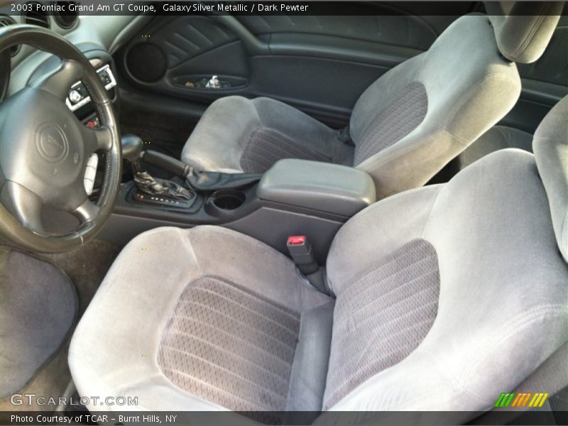 Galaxy Silver Metallic / Dark Pewter 2003 Pontiac Grand Am GT Coupe