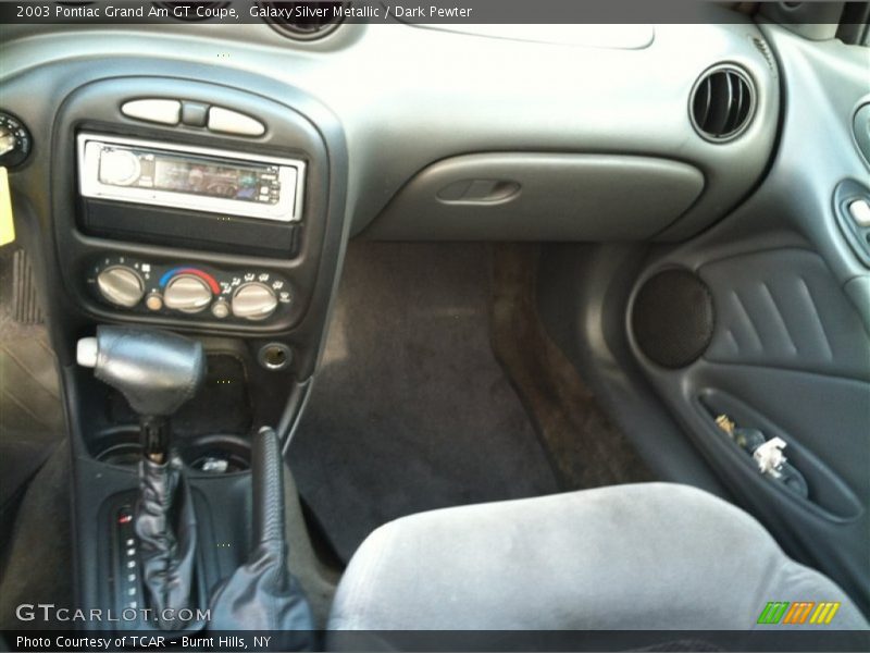 Galaxy Silver Metallic / Dark Pewter 2003 Pontiac Grand Am GT Coupe