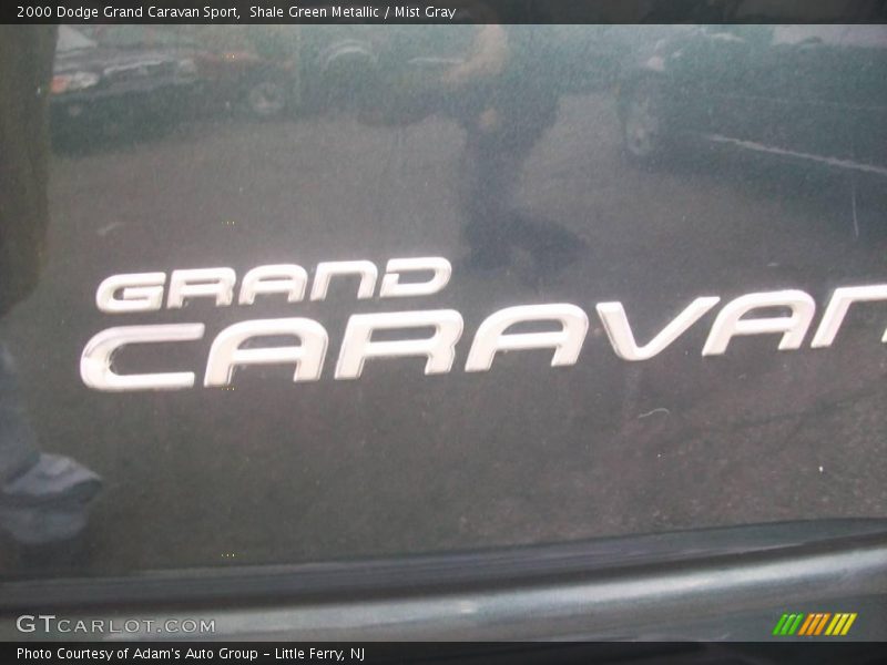 Shale Green Metallic / Mist Gray 2000 Dodge Grand Caravan Sport