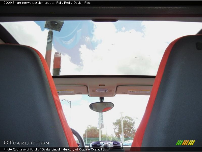 Rally Red / Design Red 2009 Smart fortwo passion coupe