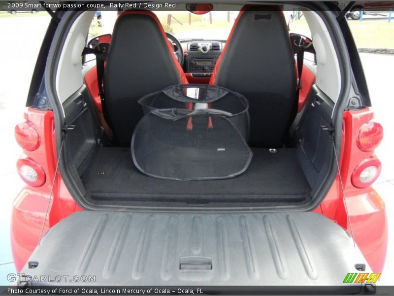  2009 fortwo passion coupe Trunk