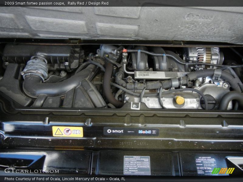  2009 fortwo passion coupe Engine - 1.0L DOHC 12V Inline 3 Cylinder