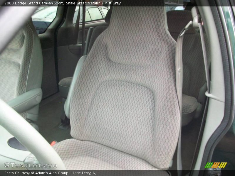 Shale Green Metallic / Mist Gray 2000 Dodge Grand Caravan Sport