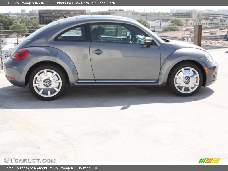Platinum Gray Metallic / Titan Black 2013 Volkswagen Beetle 2.5L