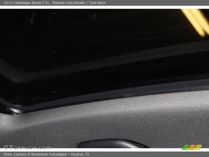 Platinum Gray Metallic / Titan Black 2013 Volkswagen Beetle 2.5L