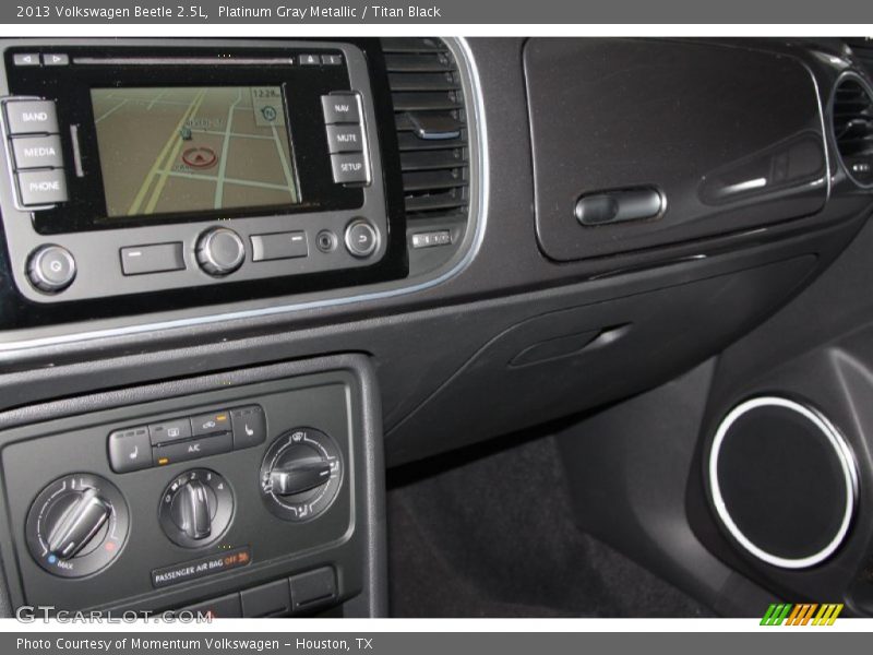 Platinum Gray Metallic / Titan Black 2013 Volkswagen Beetle 2.5L