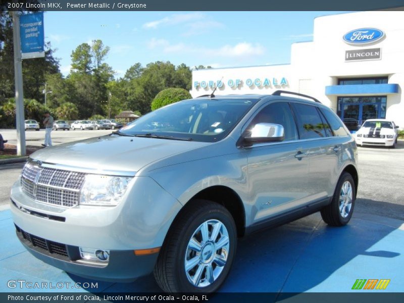 Pewter Metallic / Greystone 2007 Lincoln MKX