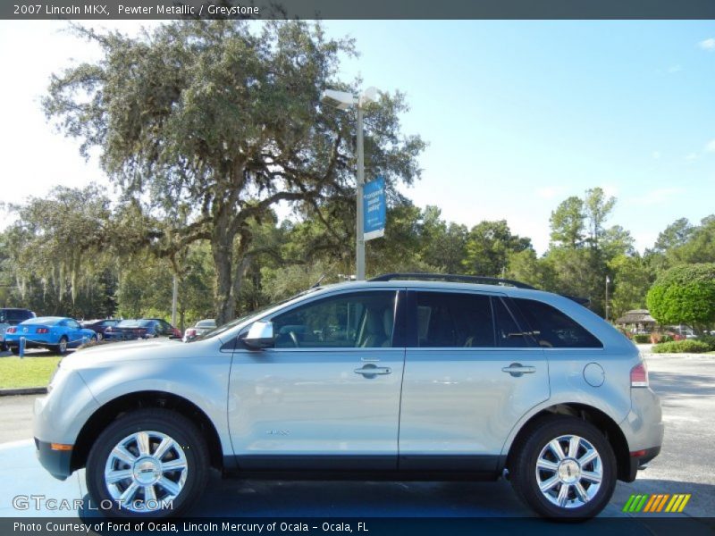 Pewter Metallic / Greystone 2007 Lincoln MKX