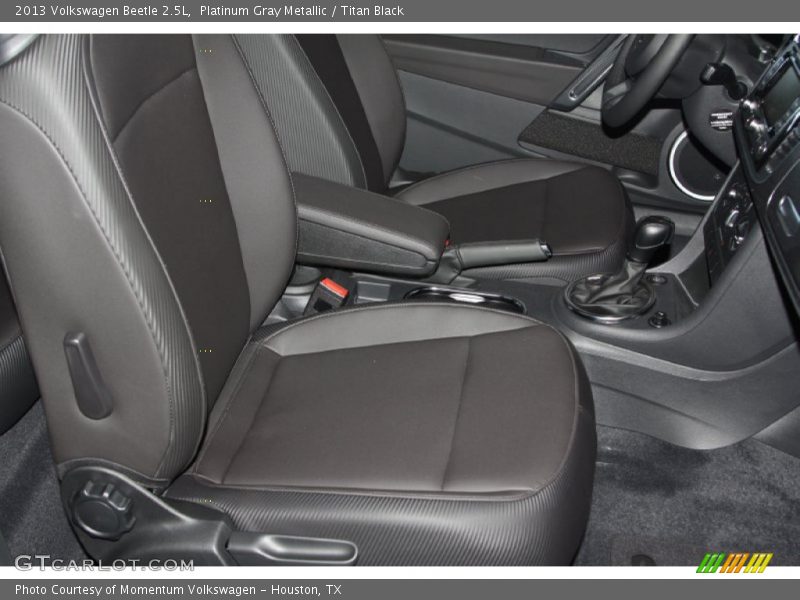 Platinum Gray Metallic / Titan Black 2013 Volkswagen Beetle 2.5L