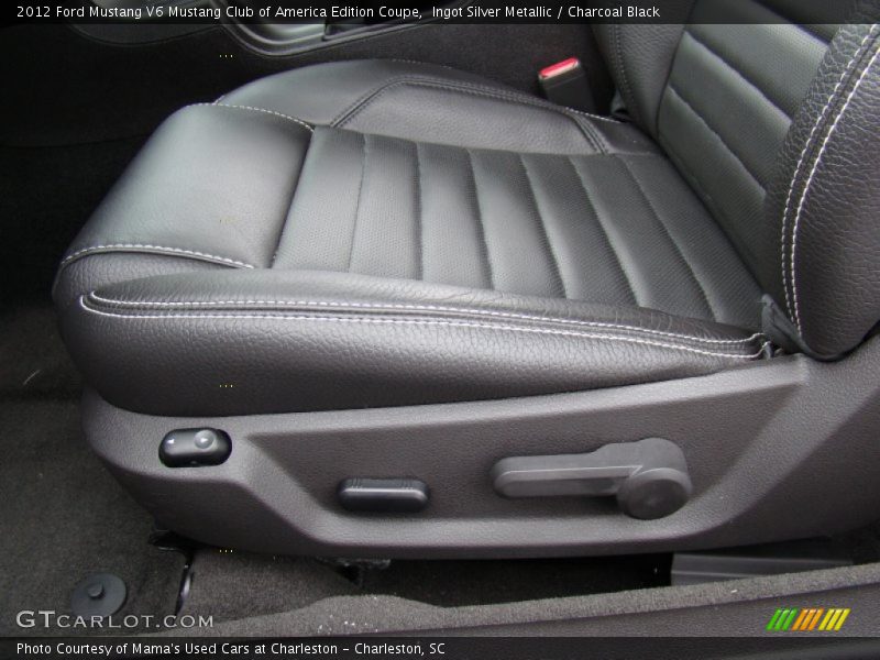 Ingot Silver Metallic / Charcoal Black 2012 Ford Mustang V6 Mustang Club of America Edition Coupe