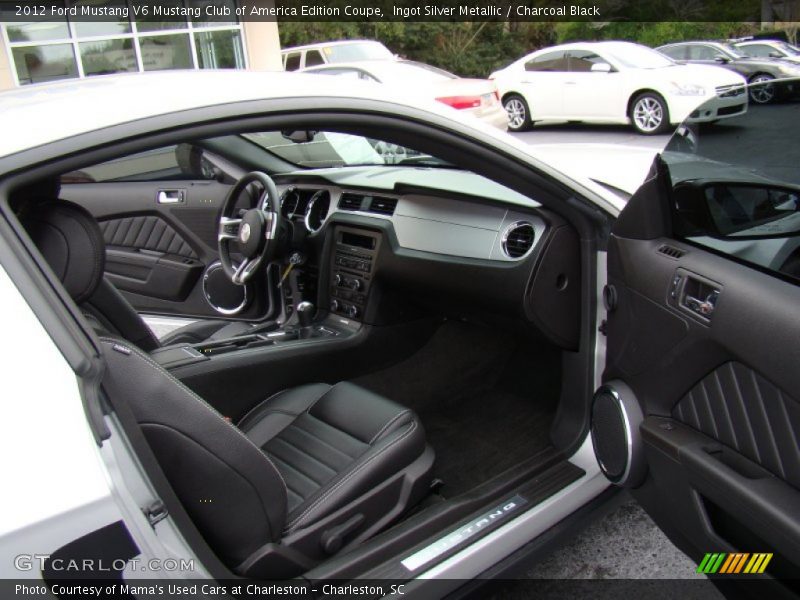 Ingot Silver Metallic / Charcoal Black 2012 Ford Mustang V6 Mustang Club of America Edition Coupe