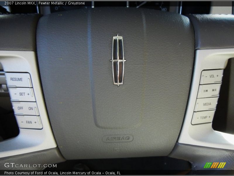 Pewter Metallic / Greystone 2007 Lincoln MKX